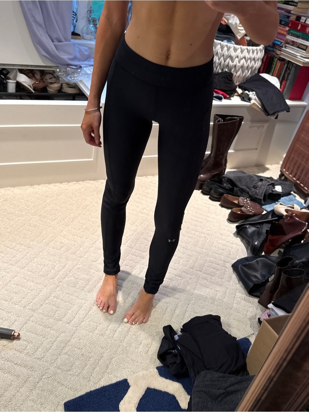 Under Armour Black High-Waist Leggings